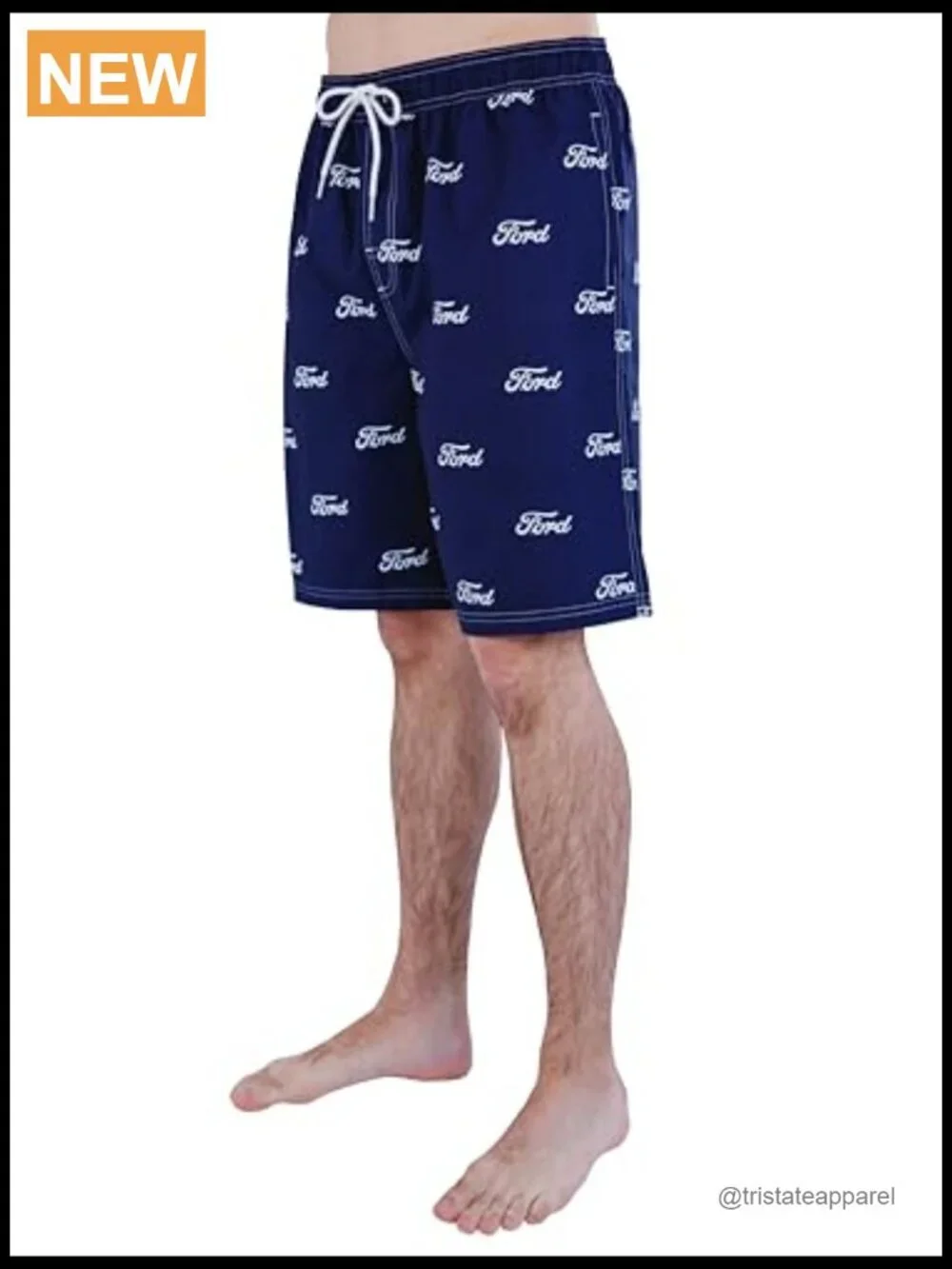 UPF 50+ Logo Swim Trunks from Little Kid to Adult Sizes